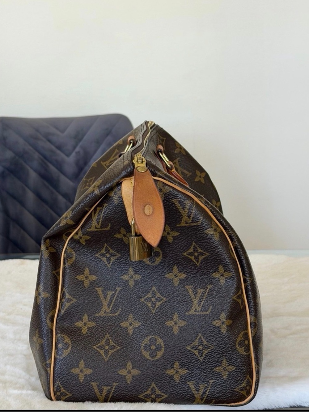 Louis Vuitton Speedy 30 Tote Bag AUTHENTIC - Picture 2 of 11